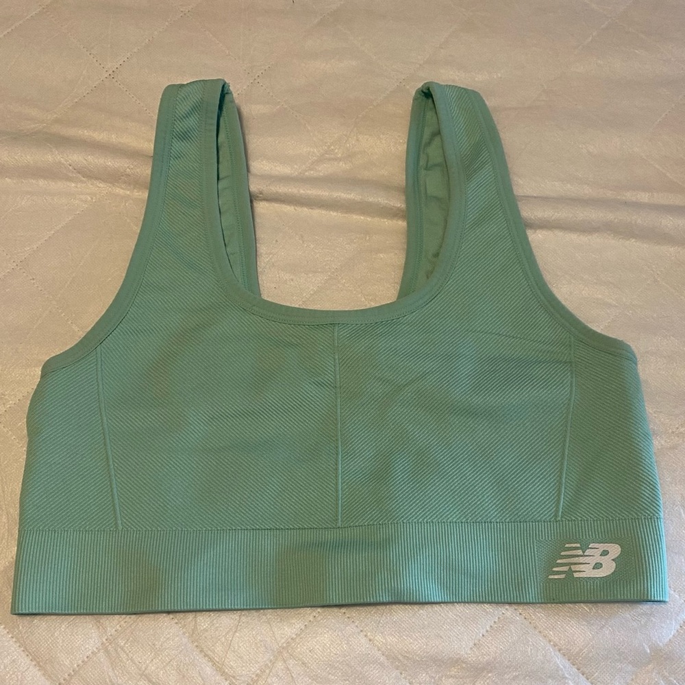 New Balance Women's Green Sports Bra